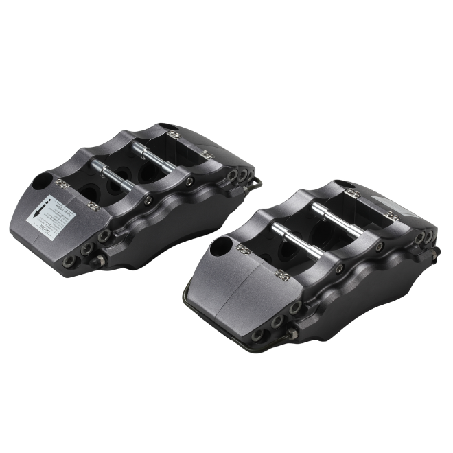 Front- Medium 6-piston Caliper